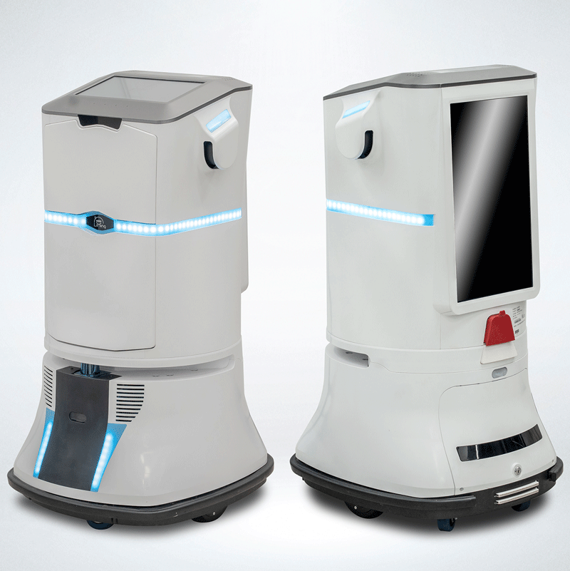AI based service robot AIM Robots NAOMI（AIサービスロボット AIM Robots NAOMI）
